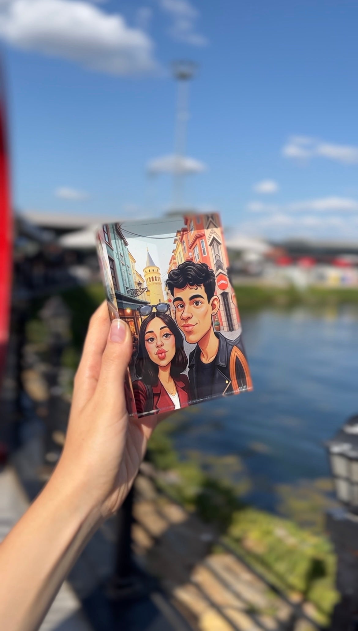 📸 Bir Fotoğraf, 😄 Bin Gülüş – ✍️ Karikatür Çift Portresi 💑🖼️
